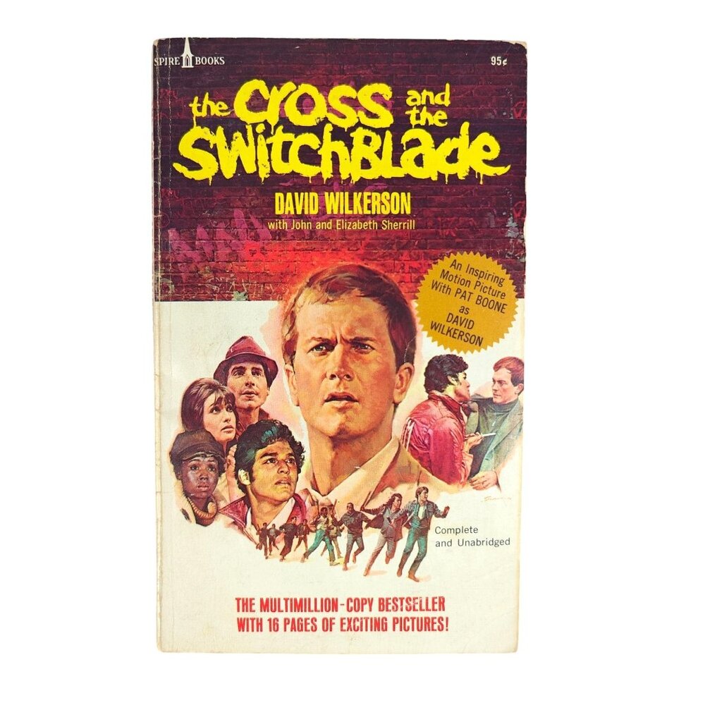 The Cross And The Switchblade By David Wilkerson Movie Edition 1970 Vintage